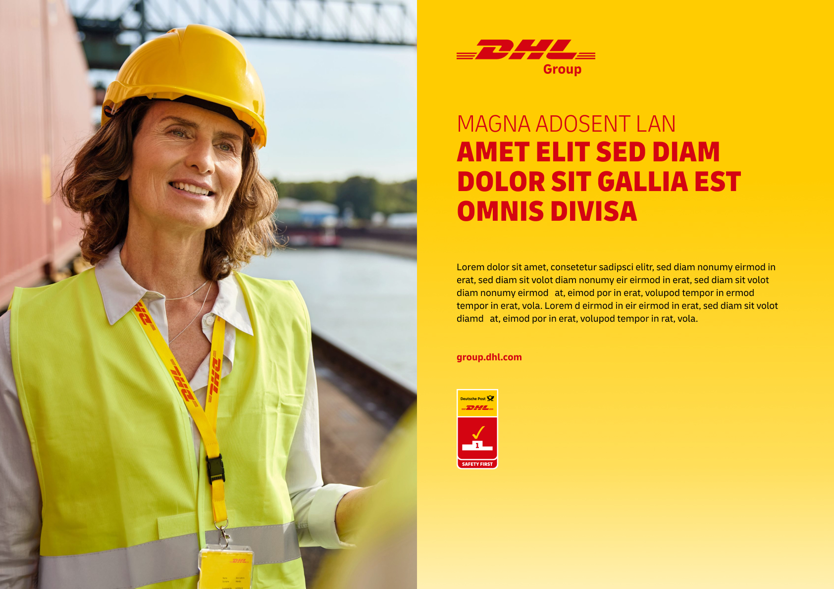 Safety First DHL Group Brand Hub www.dpdhl brands